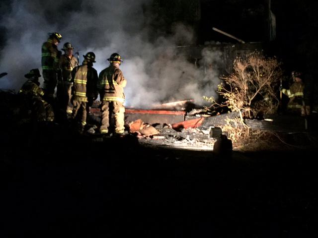 May 24, 2015 - Structure Fire - Steven Smith Drive, Putnam Valley NY - Photo by A. Pattie